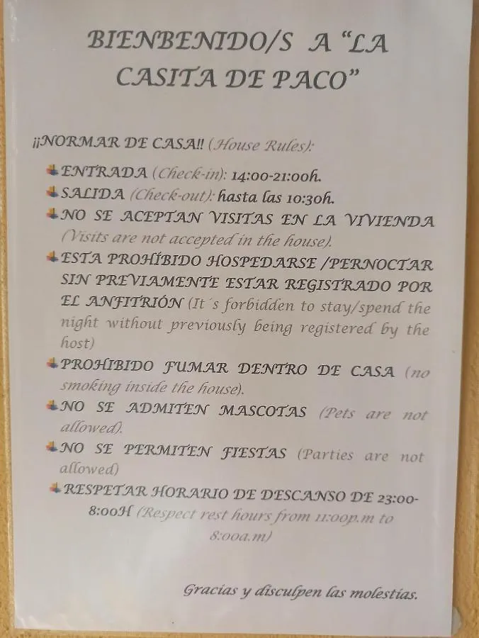 La Casita De Paco Albaicin Apartment Granada